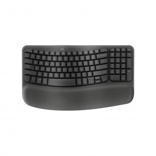 TECLADO WIR LOGITECH WAVE KEYS CINZA