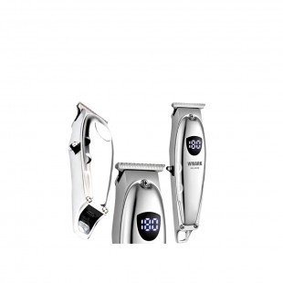 MAQUINA CABELO WMARK NG-2029 HAIR TRIMMER VIVOLT SILVER