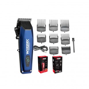 MAQUINA CABELO WMARK NG-125 HAIR CLIPPER BIVOLT AZUL