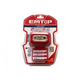 LANTERNA EMTOP EFLG013AAA8 200LUM CABEZA