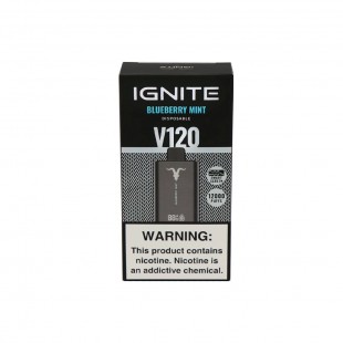 CIGARRO POD IGNITE V120 12000PUFF BLUEBERRY MINT
