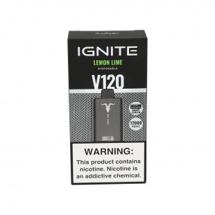 CIGARRO  POD IGNITE V120 12000PUFF LEMON LIME