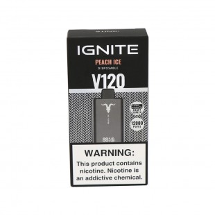 CIGARRO POD IGNITE V120 12000PUFF PEACH ICE