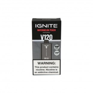 CIGARRO POD IGNITE V120 12000PUFF WATERMELON PEACH