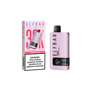 CIGARRO DESCARTAVEL POD ELF BAR TE 30K PUFF CHERRY STRAZZ