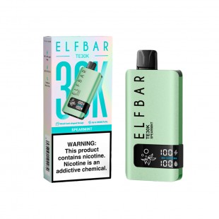 CIGARRO DESCARTÁVEL ELF BAR TE 30K PUFF SPEARMINT