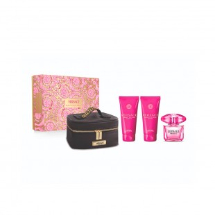 VERSACE BRIGHT CRYSTAL ABSOLU KIT FEM 90ML EDP+BODY+SHOWER+NECESSER 6