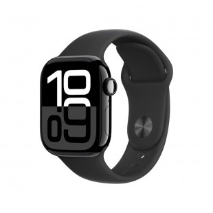 RELOGIO APPLE WATCH S10 42MM MWWF3LW/A GPS JET BLACK SPORT BLACK M/L