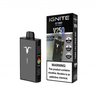 CIGARRO POD IGNITE V250 25000PUFF GOLD ICY MINT