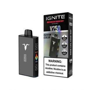 CIGARRO POD IGNITE V250 25000PUFF GOLD WATERMELON DRAGON FRUIT 20