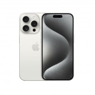 CELULAR APPLE SEMI NOVO IPHONE 15 PRO 128GB WHITE TITANIUM ESIM 30 DIAS G