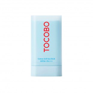 PROTETOR SOLAR TOCOBO COTTON SOFT SUN STICK SPF50+ PA++++ 19G