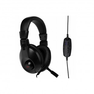 FONE COM MICROFONE SATELLITE GH-401 GAMING RGB TYPE C PRETO