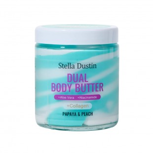 CREME CORPORAL STELLA DUSTIN DUAL BODY PAPAYA & PEACH 180ML