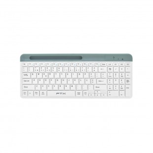 TECLADO WIR FTX FTXB105 BRANCO PORTUGES