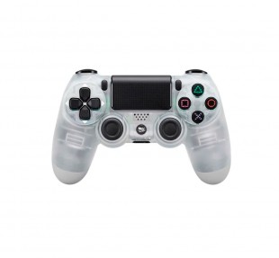 GAME PS4 AC CONTROLE PG DUALSHOCK  BRANCO TRANSPARENTE SEM CAIXA