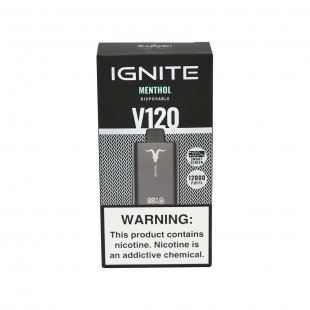 CIGARRO POD IGNITE V120 PRO GOLD 12000PUFF MENTHOL