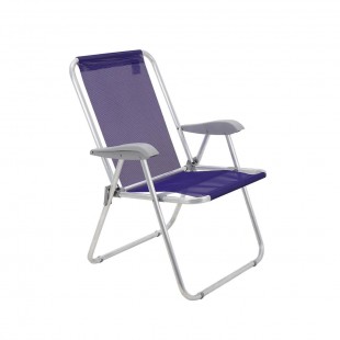CADEIRA PARA PRAIA TRAMONTINA 92900/203 ROXO