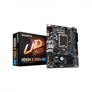 PLACA MÃE 1700 12¦ GIGABYTE H610M-K S/R/V/HDMI/DVI/M.2/DDR4/MATX