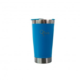 COPO TERMICO GHIS AZUL CLARO 473ML COM TAMPA E ABRIDOR
