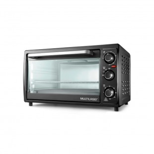 FORNO ELETRICO MULTILASER CE025USA PRETO 46L 1680W 110V