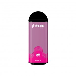 VAPE CARGA LIFE POD ECO II CARTRIDGE 10000 PUFF DRAGON BLUE RAZZ