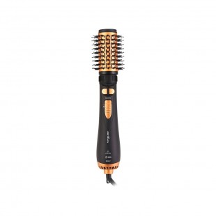 ESCOVA GIRATORIA BRITANIA BER20PD PRETO/DOURADO BIVOLT