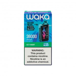 CIGARRO  POD WAKA ICE BLAST 36000PUFF ICY MINT