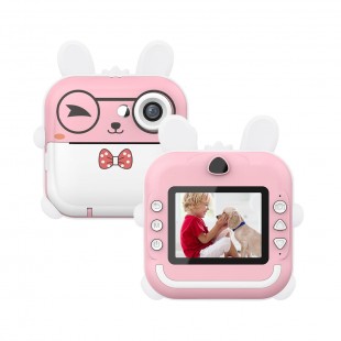CÂMERA INFANTIL DIGITAL PRINT CAMERA ROSA