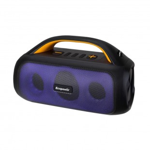 SPEAKER ECOPOWER EP-S105 PRETO BT/USB/FM/AUX
