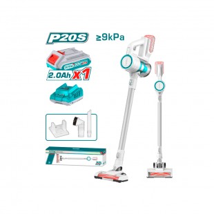 ASPIRADOR DE PO BATERIA TOTAL TVLI2006 VACUUM CLEANER BRANCO 1BAT/1CAR