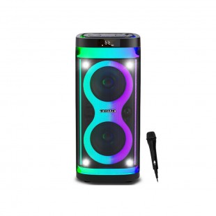 CAIXA SOM AIWA AW-POH4D 2X6.5 600W/BT/USB/FM/1MIC