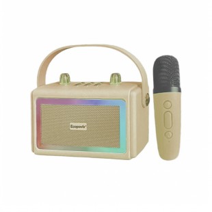 SPEAKER ECOPOWER EP-2110 BEIGE BT/USB/FM/AUX