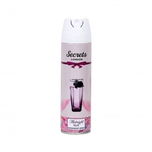 DESODORANTE SECRETS LONDON MIGNIGHT STYLE 150ML