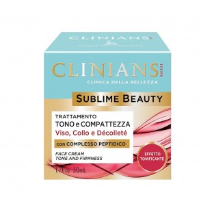CREME FACIAL CLINIANS SUBLIME BEAUTY EFETTO TONIFICANTE 50ML