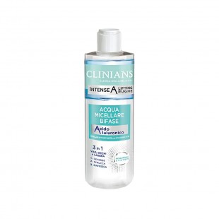 AGUA MICELLAR CLINIANS BIFASE ACIDO IALURONICO 3IN1 400ML