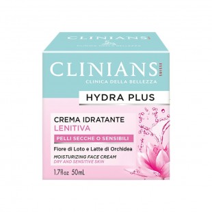 CREME FACIAL CLINIANS HYDRA PLUS LENITIVA HIDRATANTE 50ML