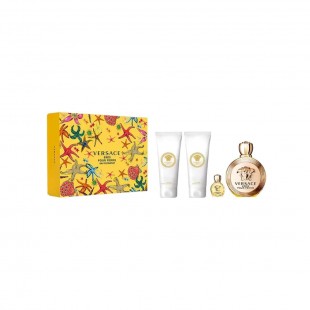 VERSACE EROS POUR FEMME KIT FEM 100ML EDP+5ML+BODY+SHOWER 100ML
