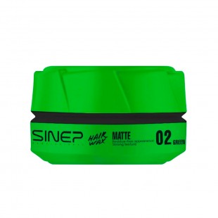 POMADA MODELADORA SINEP HAIR WAX MATTE GREEN 02 150ML 