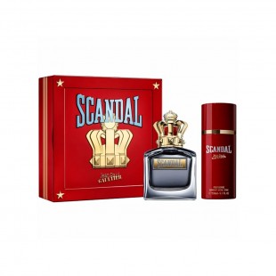JEAN PAUL GAULTIER SCANDAL KIT MEN 100ML EDT+DEO SPRAY 150ML 