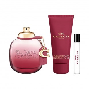 COACH NYORK KIT WILD ROSE FEM 90ML+7.5 EDP+SHOWER GEL 100ML