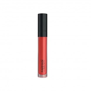GLOSS LABIAL FARMASI MATTE LIQUID LIPSTICK NO.212 RED FLAME 4ML