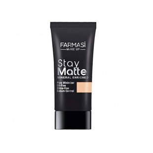 BASE FACIAL FARMASI STAY MATTE NO.09 LIGHT BEIGE 30ML