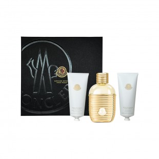 MONCLER KIT SUNRISE FEM 100ML EDP+SHOWER 100ML+BODY 100ML 