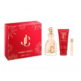 JIMMY CHOO I WANTCHOO FOREVER KIT FEM 100ML EDP+7.5ML+BODY 100ML 