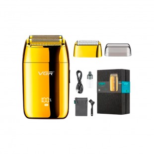 APARADOR DE PELO VGR V-399 2EN1 DOURADO 5V/USB 