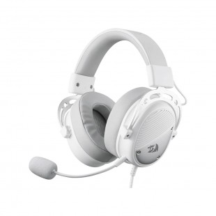 FONE COM MICROFONE REDRAGON AURORA H376WG BRANCO 