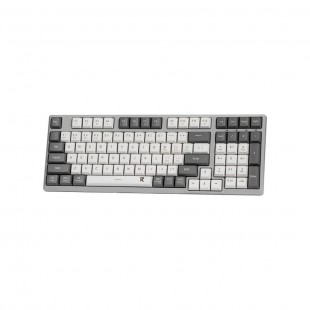 TECLADO USB GAMER REDRAGON BK-7114WG CINZA BRANCO