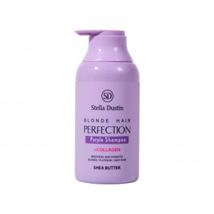 SHAMPOO STELLA DUSTIN BLONDE HAIR PREFECTION PURPLE SHEA BUTTER 500ML