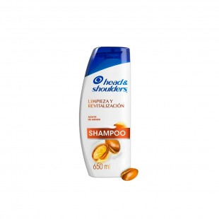 SHAMPOO HEAD & SHOULDERS LIMPIEZA Y REVITALIZACION 650ML 